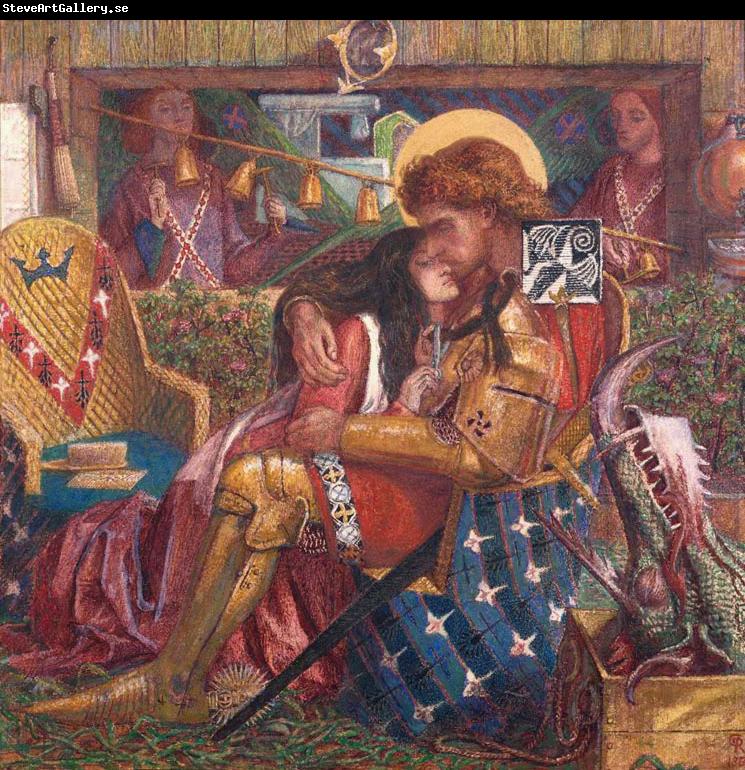 Dante Gabriel Rossetti The Weding of St George and the Princess Sabra (mk28)